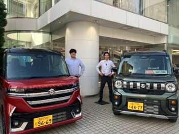 人気のスペーシア乗り比べできます！！